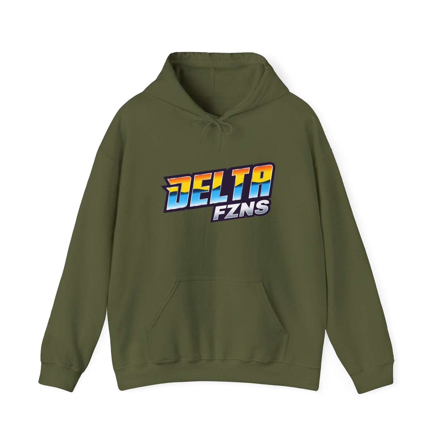 Delta FZNS Text Unisex Hoodie