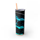 KillerStatic Skinny Tumbler with Straw, 20oz