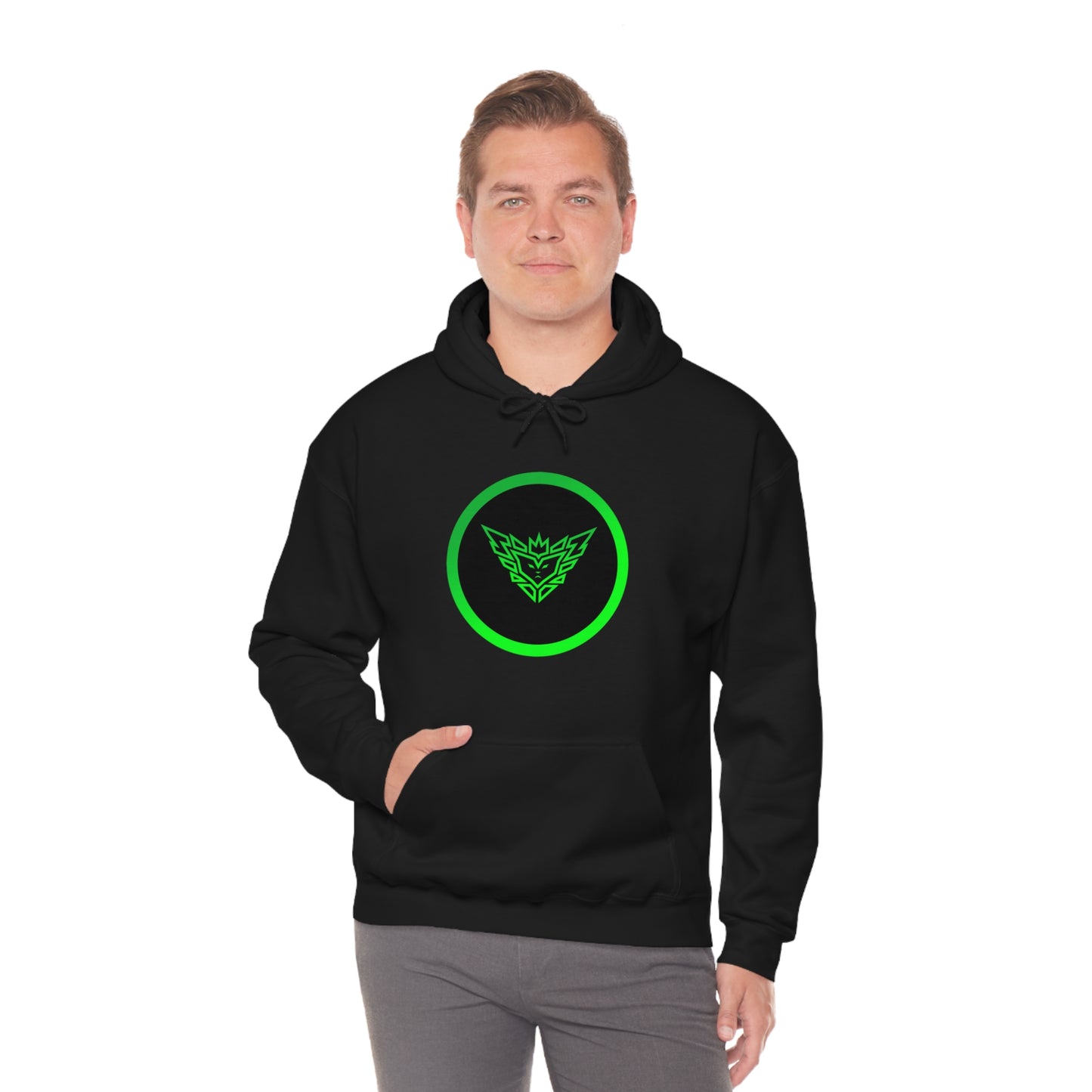 Hezekiah Circle Logo Unisex Hoodie