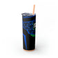 Ramrod Jenkins Skinny Tumbler with Straw, 20oz