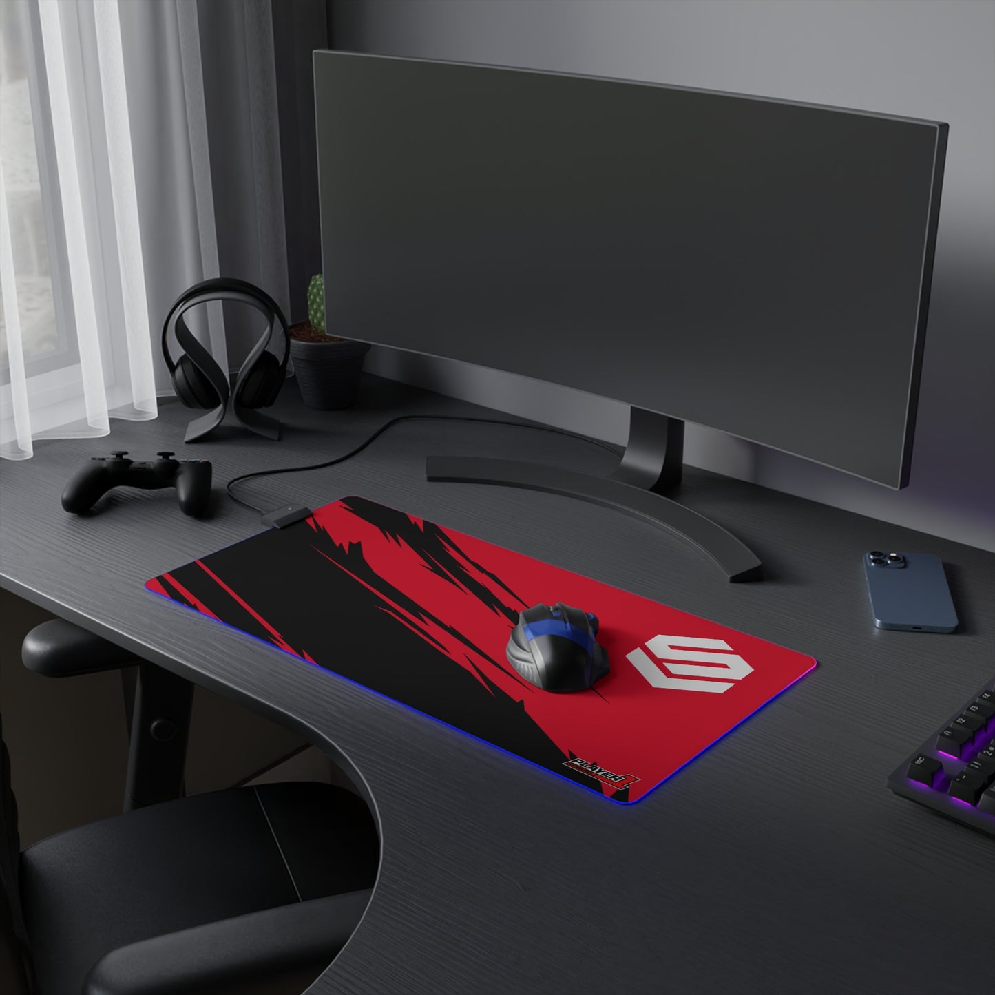 Stasis LED Gaming Mouse Pad