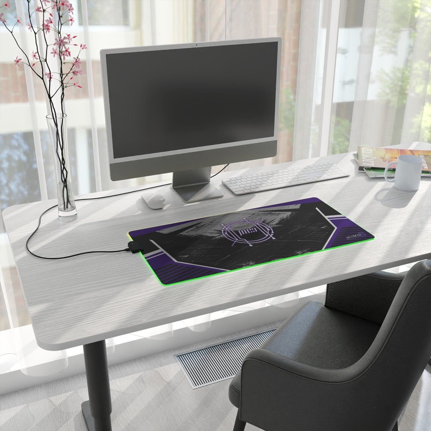 MC3Global 2024 LED Gaming Mouse Pad