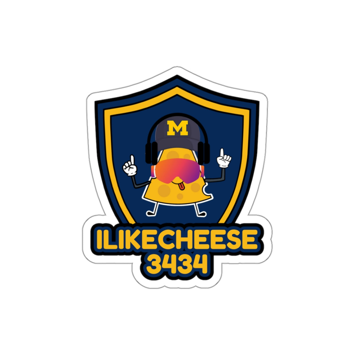 ILikeCheese3434 Stickers