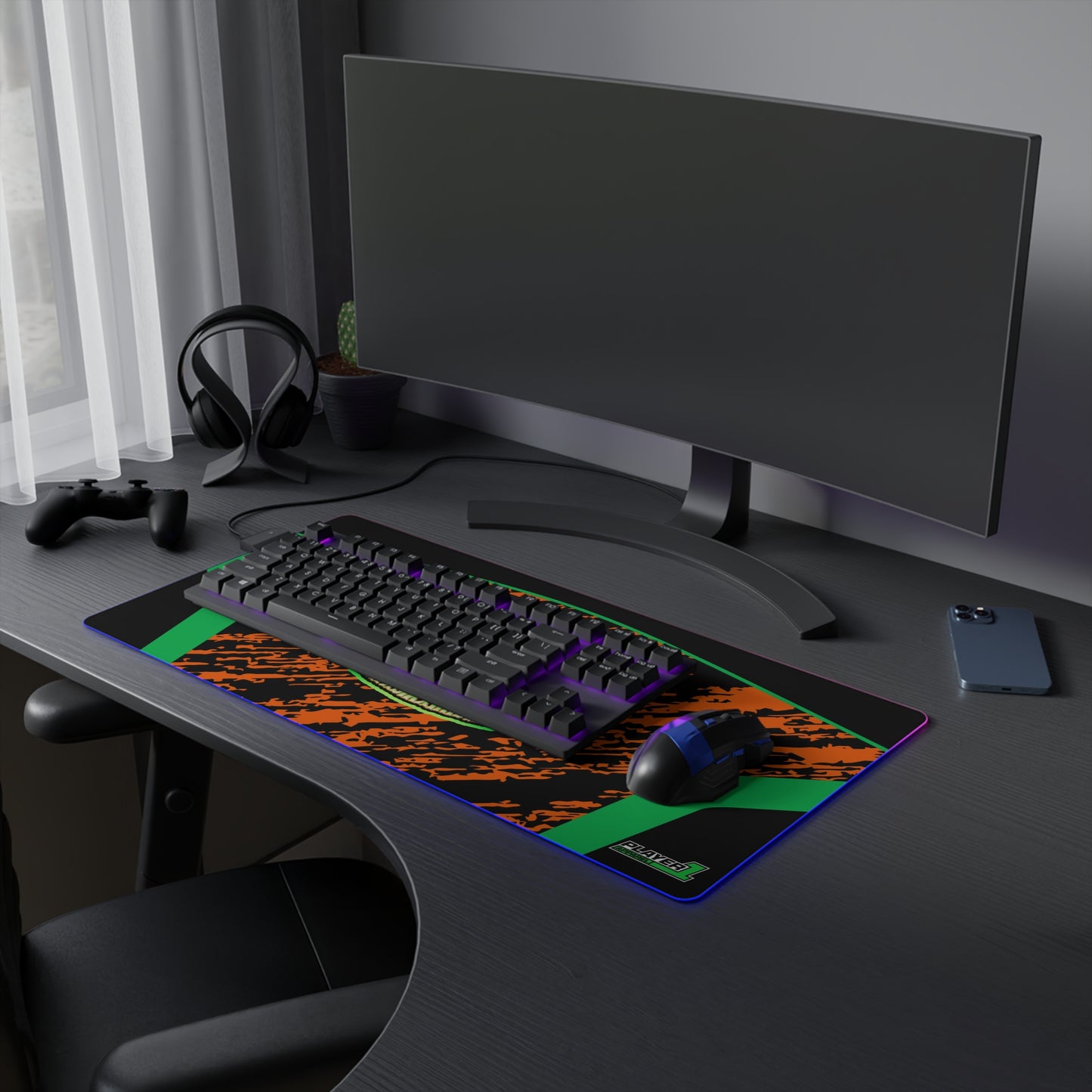 Dat Sik Irishh LED Gaming Mouse Pad