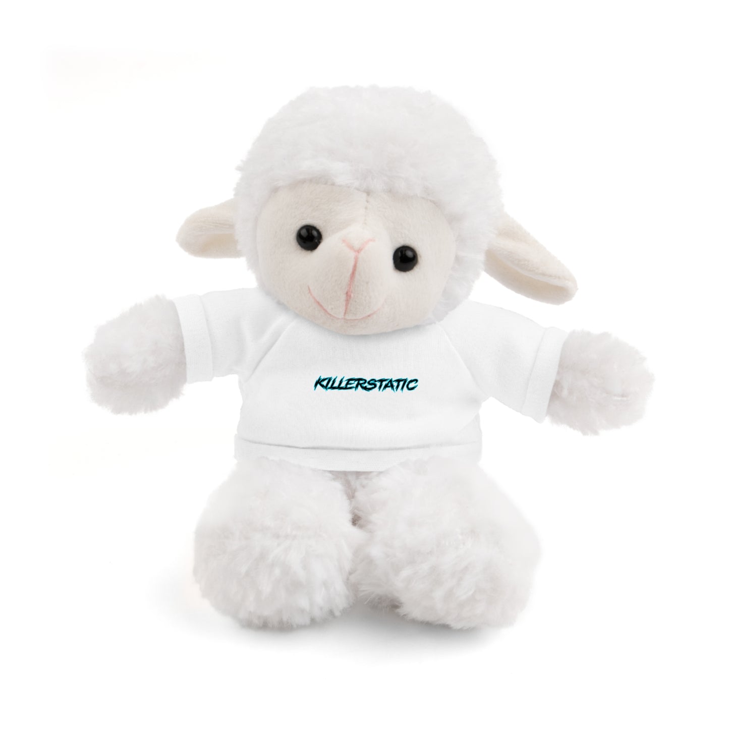 KillerStatic Text Logo Stuffed Animals with Tee