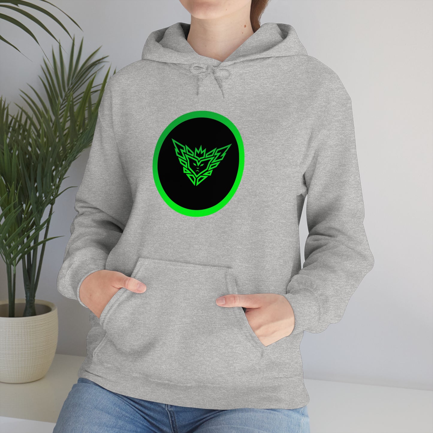 Hezekiah Circle Logo Unisex Hoodie