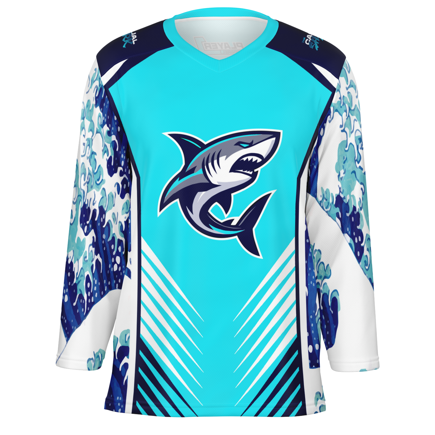 Casual Shark Hockey Jersey