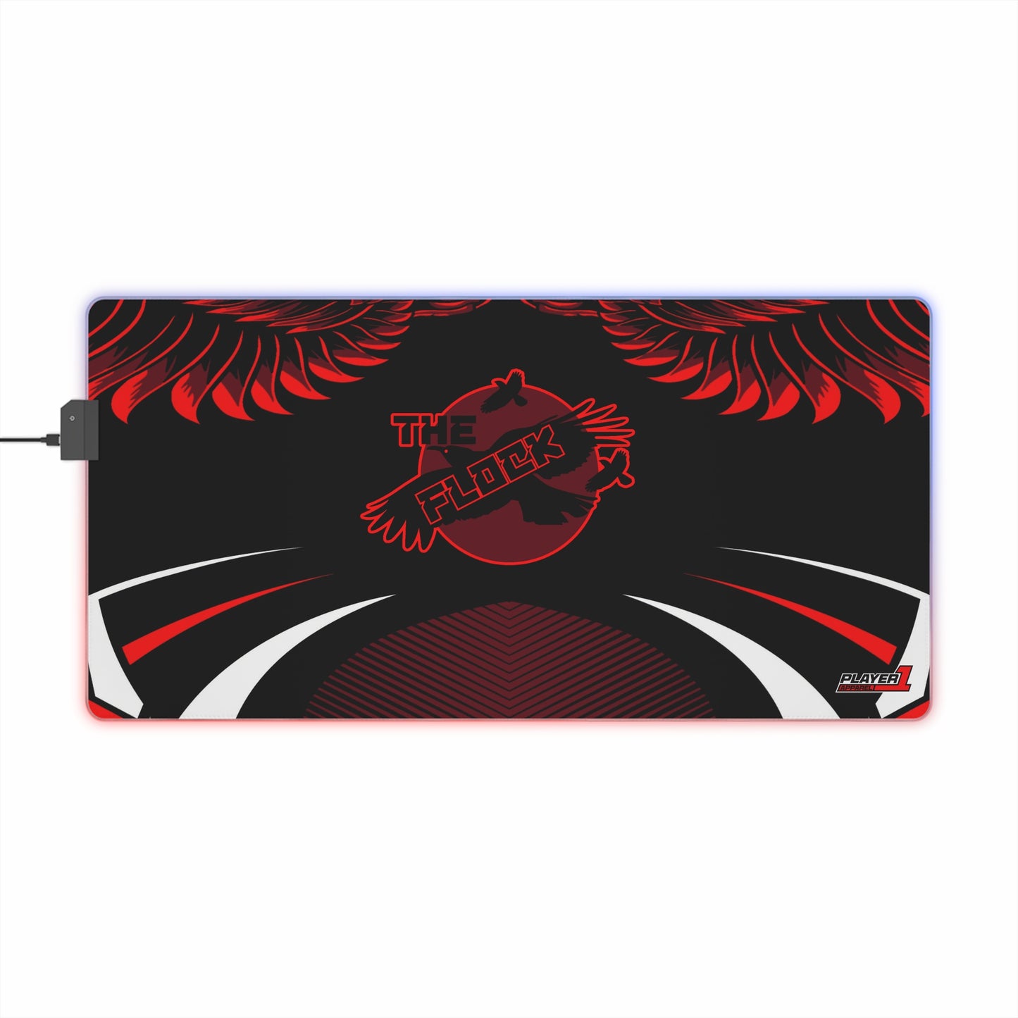 THE FLOCK LED Gaming Mouse Pad