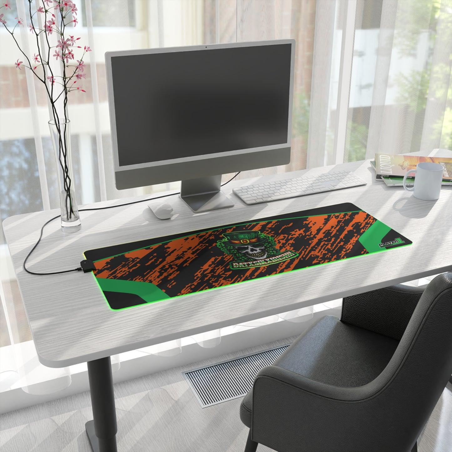 Dat Sik Irishh LED Gaming Mouse Pad