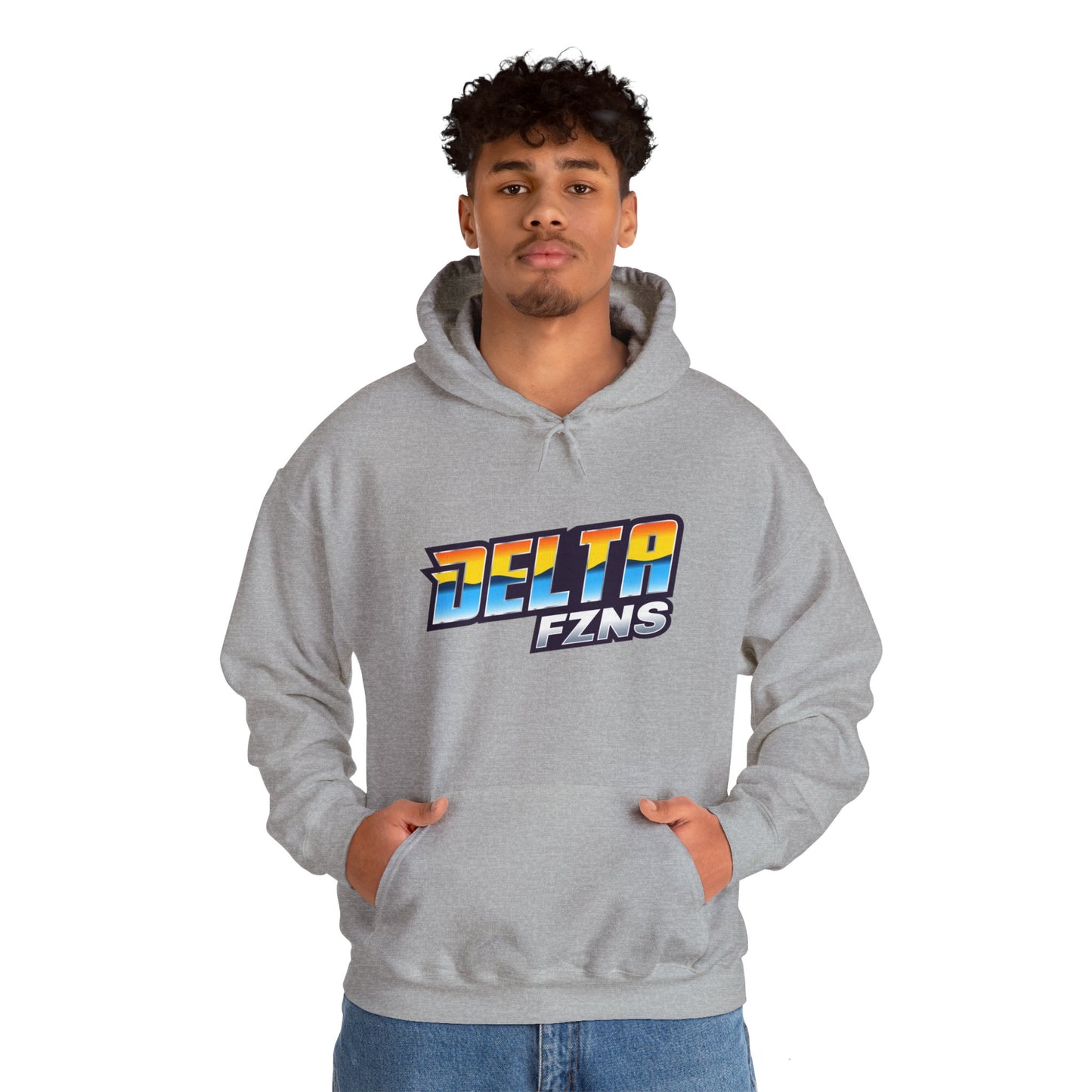 Delta FZNS Text Unisex Hoodie