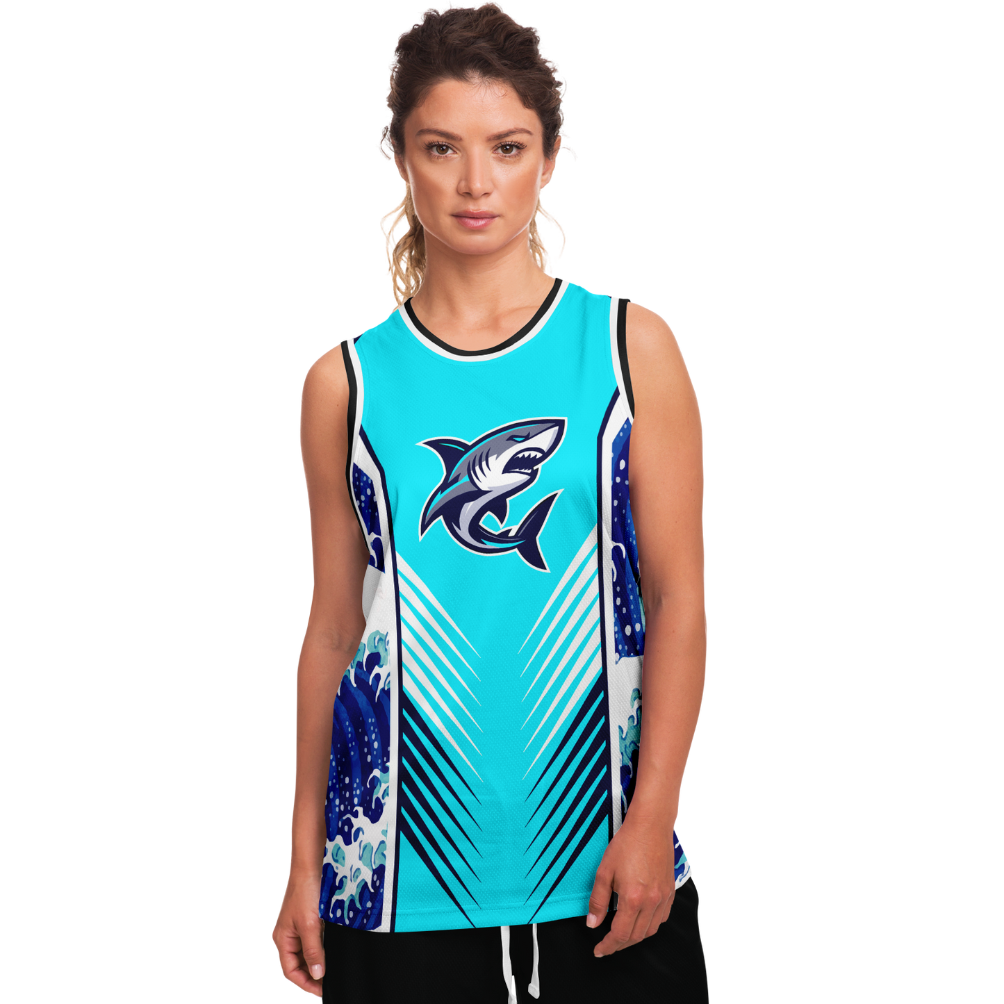 Casual Shark Basketball Jersey