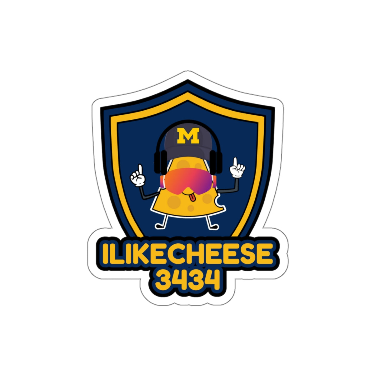 ILikeCheese3434 Stickers