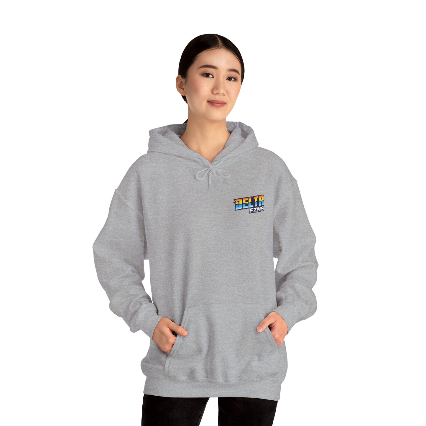 Delta FZNS Front & Back Unisex Hoodie