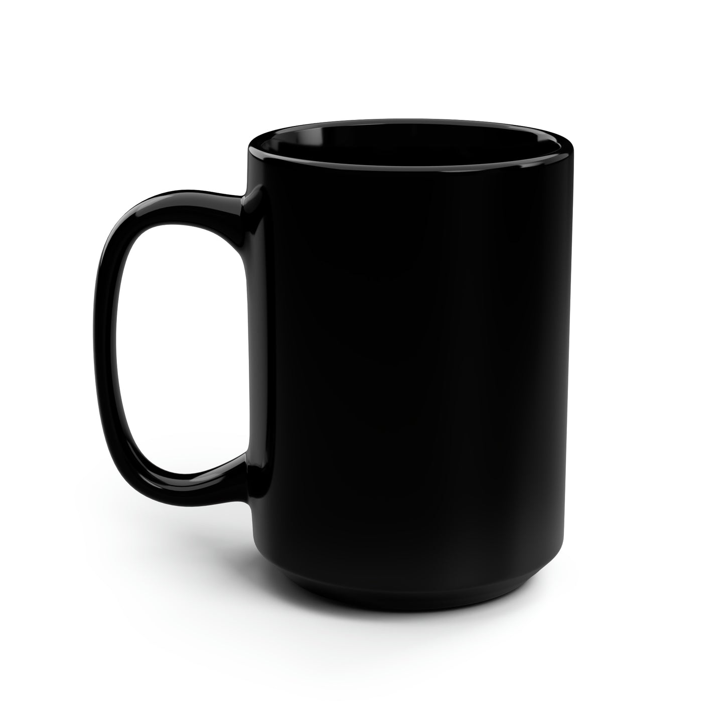 IceMan Black Mug, 15oz