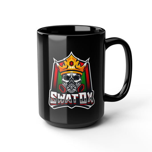 SwatDx Black Mug, 15oz