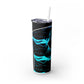 KillerStatic Skinny Tumbler with Straw, 20oz