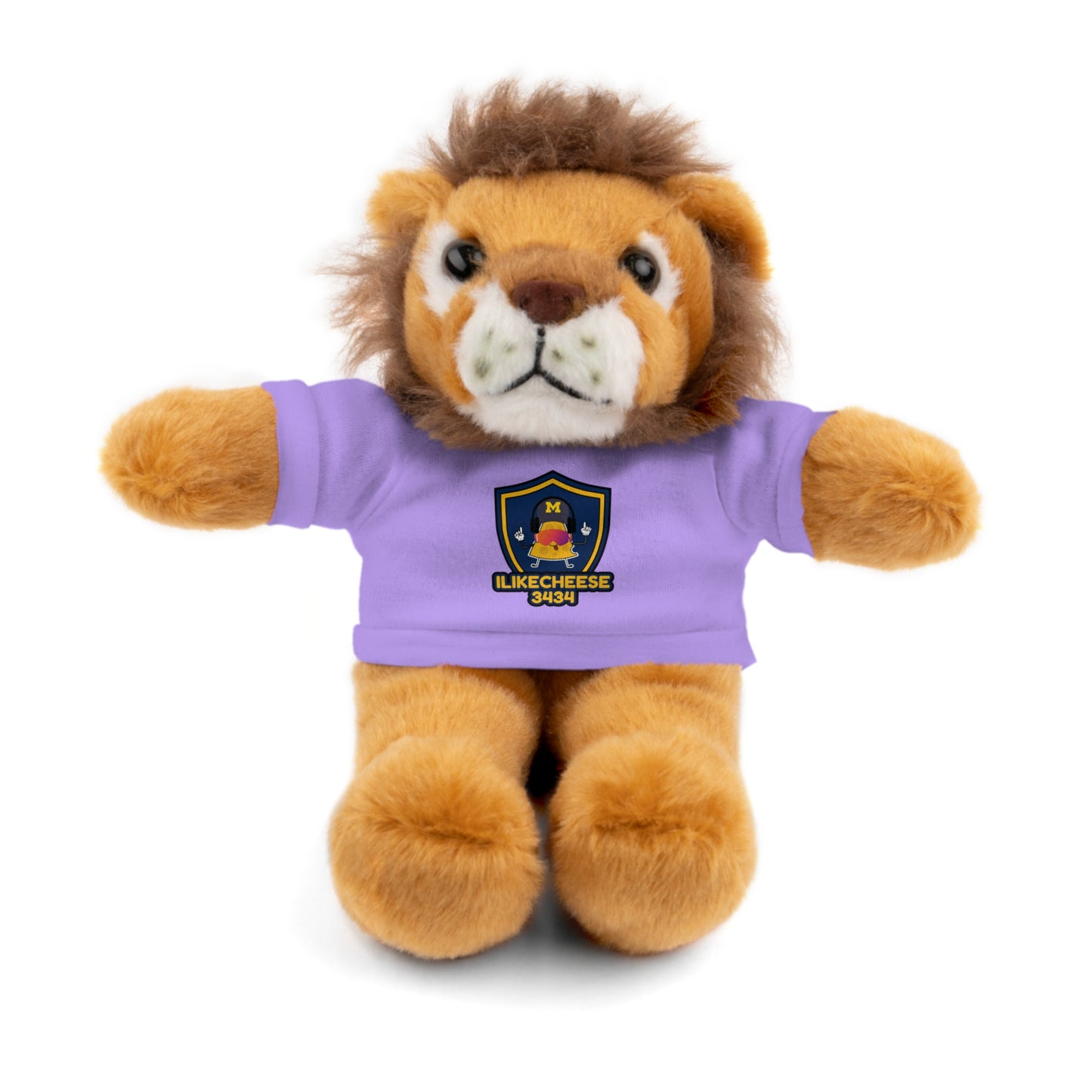 ILikeCheese3434 Stuffed Animals with Tee