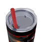 Paradox Skinny Tumbler with Straw, 20oz