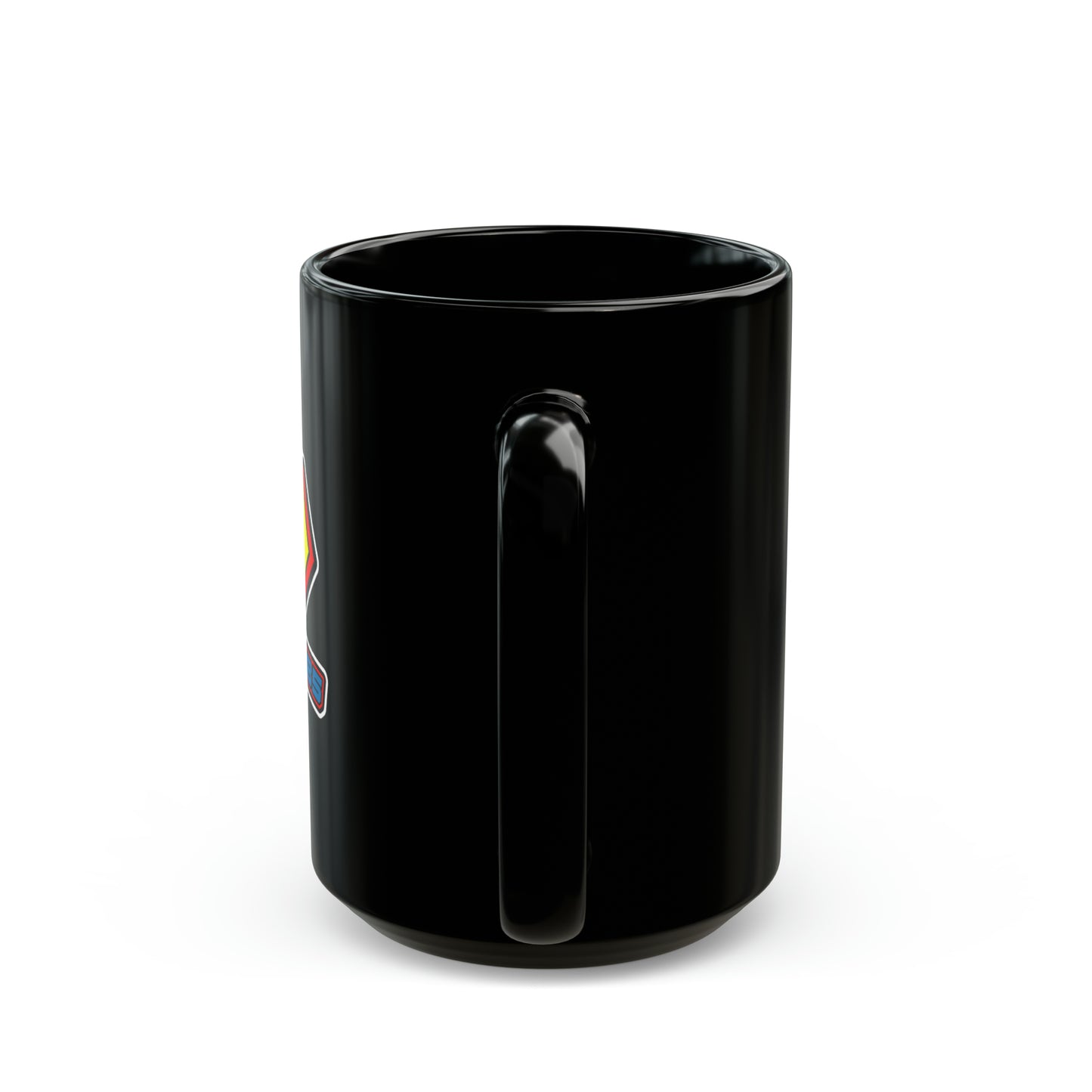 Superman85 Black Mug, 15oz