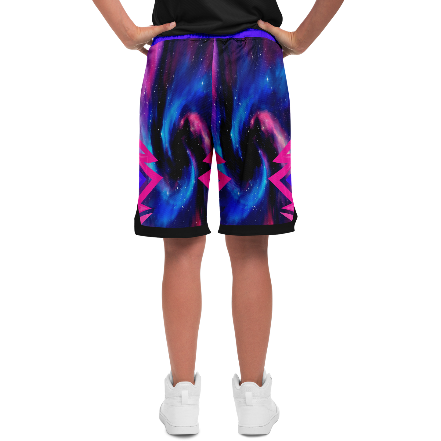 BadWolfRose Basketball Shorts