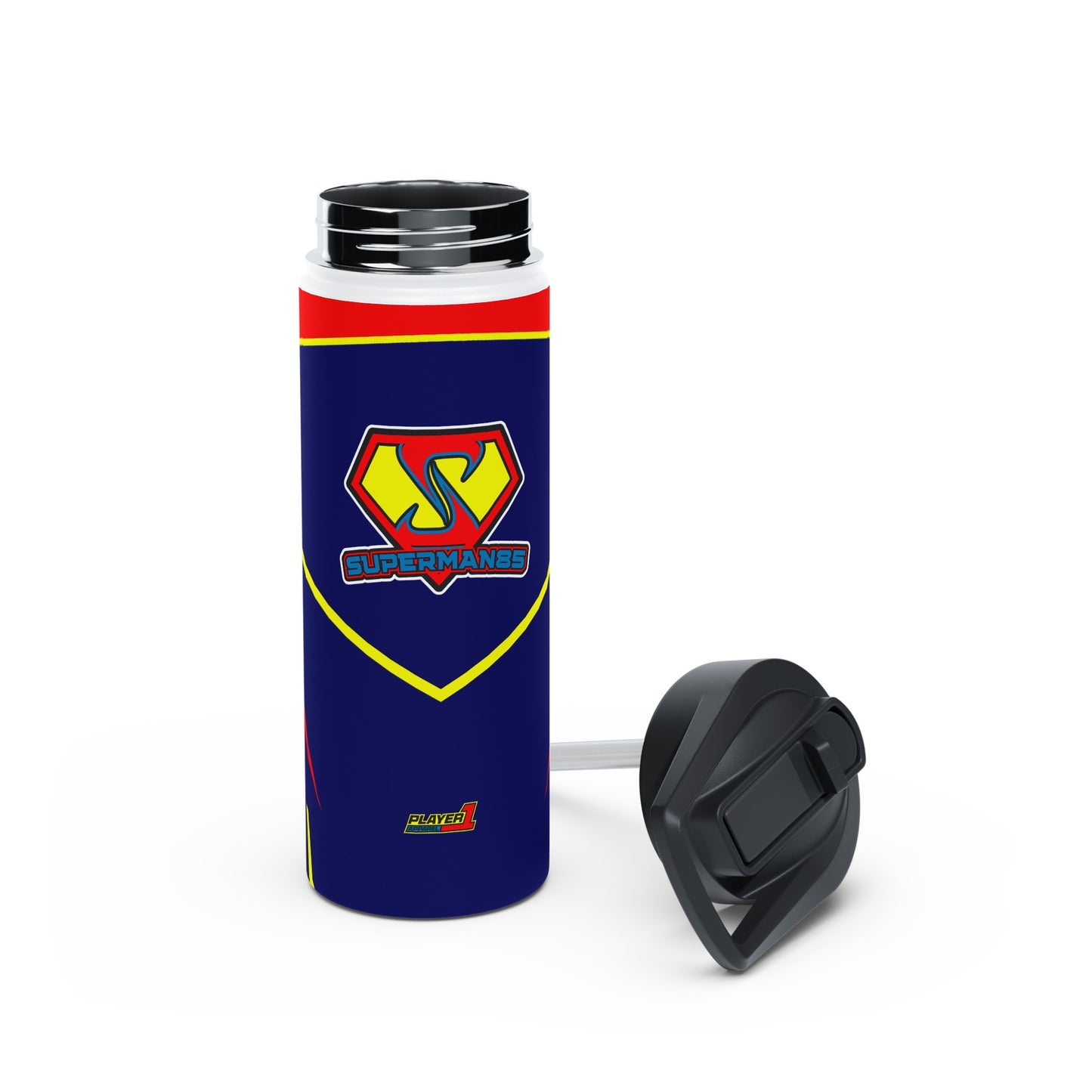 Superman85 Water Bottle, Standard Lid