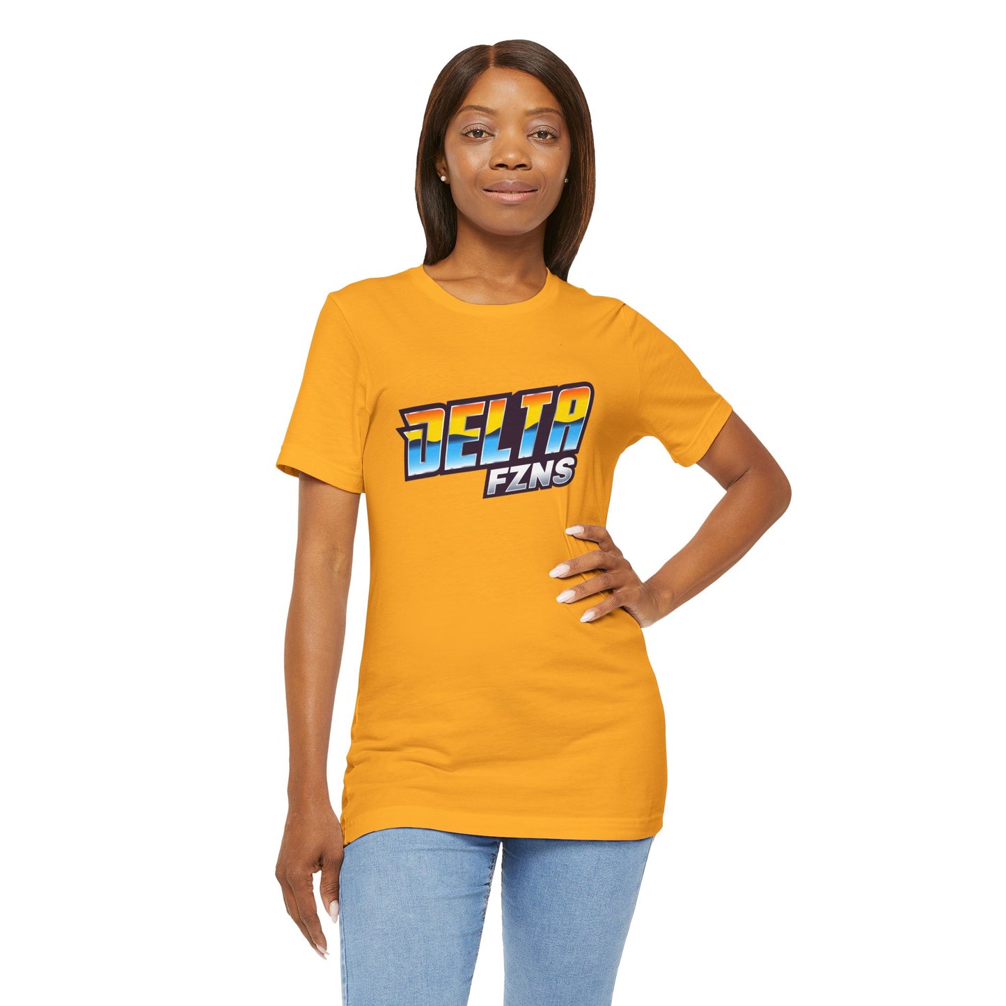 Delta FZNS Text Unisex T-shirt