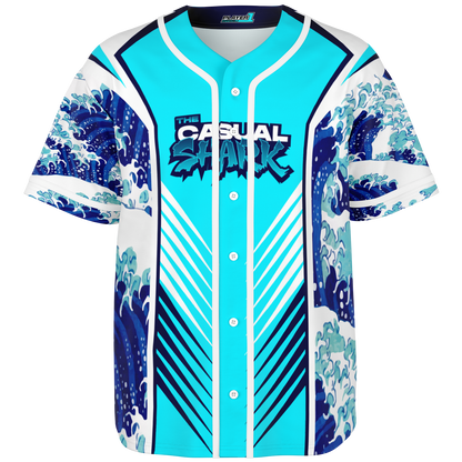 Casual Shark Baseball Jersey