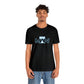 IceMan Classic With Blue On Black & White Unisex T-shirt