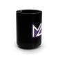 MC3Global Black Mug, 15oz