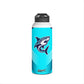 Casual Shark Stainless Steel Water Bottle, Standard Lid