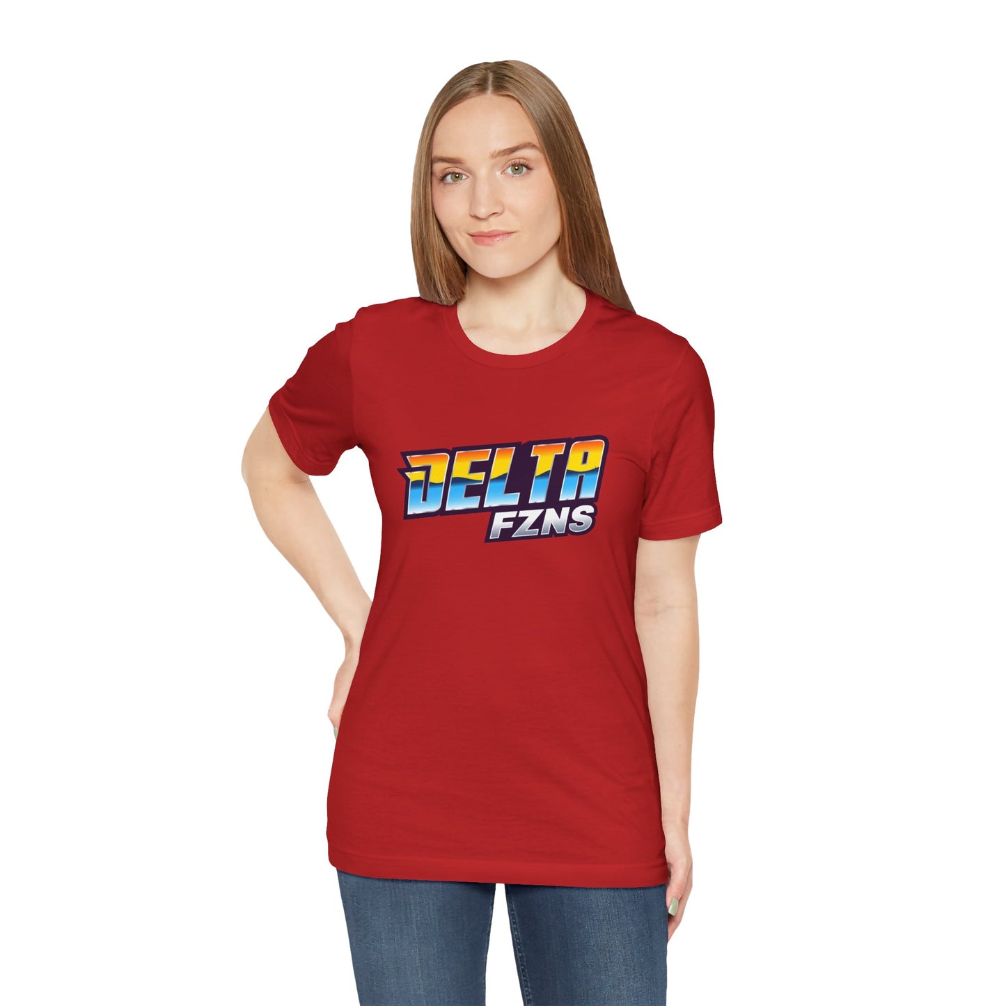 Delta FZNS Text Unisex T-shirt