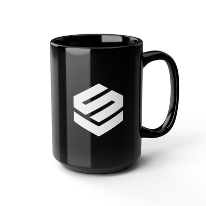 Stasis Black Mug, 15oz #2