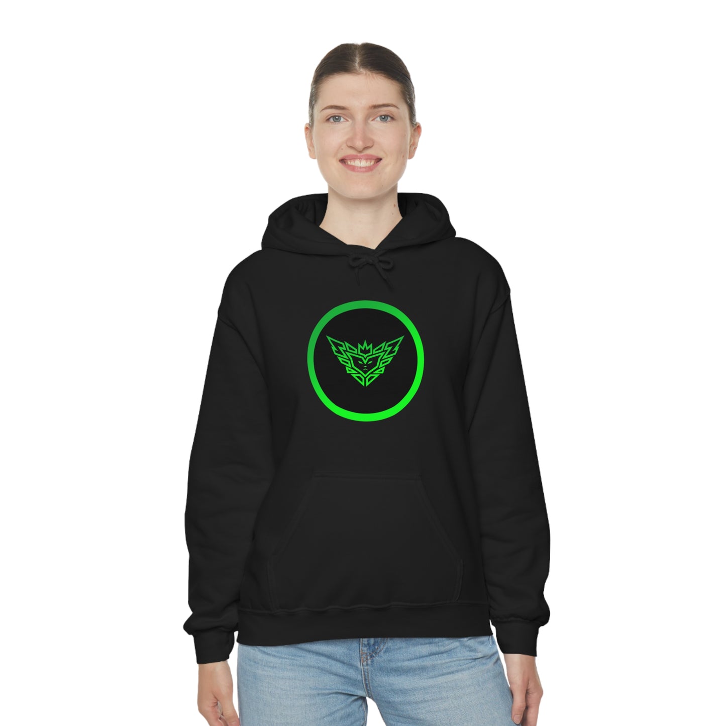 Hezekiah Circle Logo Unisex Hoodie