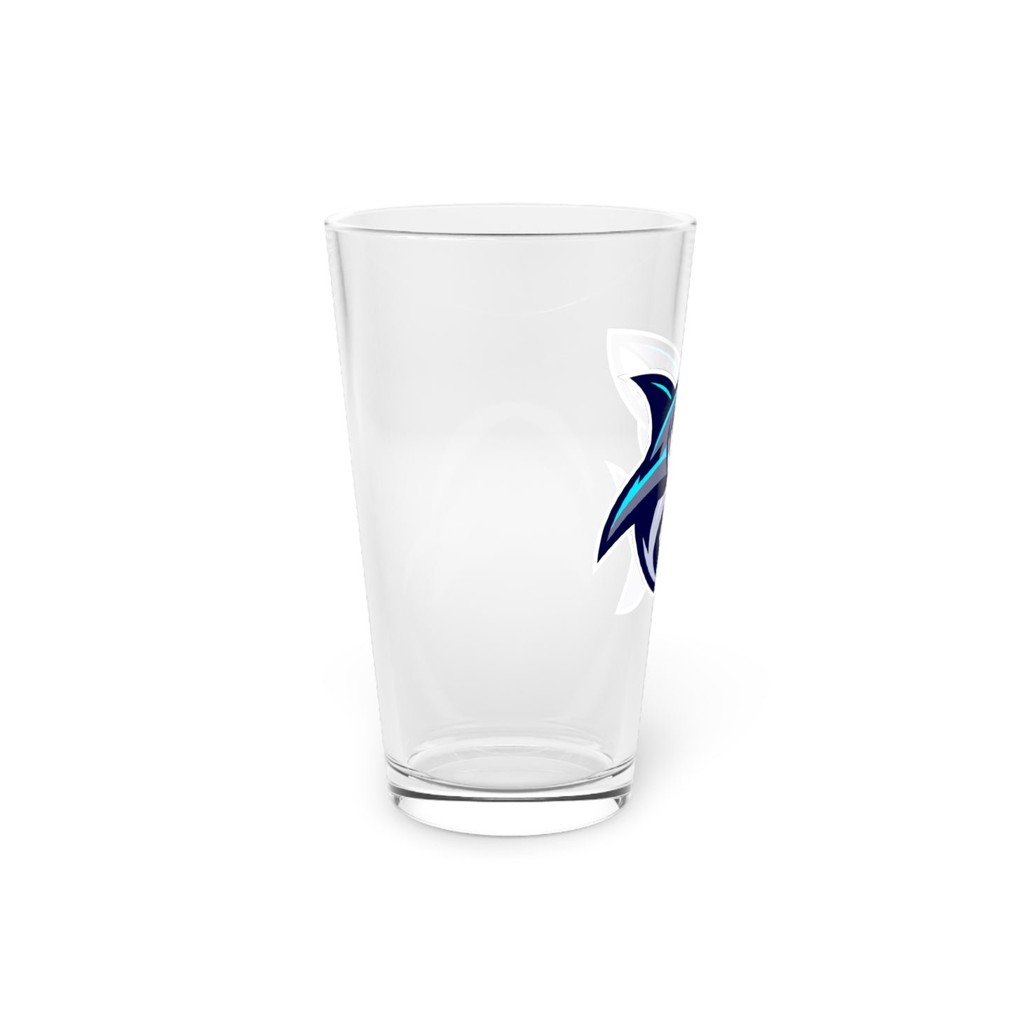 Casual Shark Classic Pint Glass, 16oz