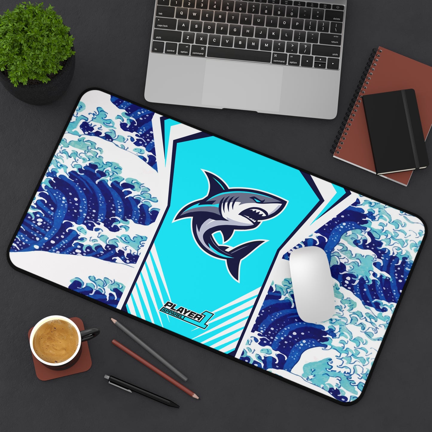 Casual Shark Mouse Pad