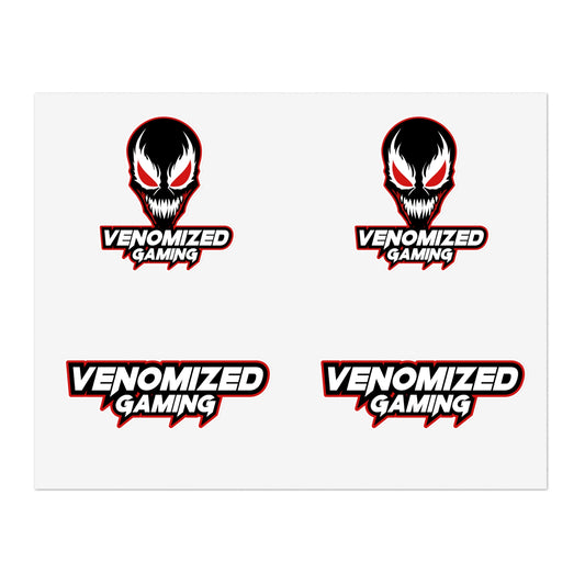Venomized Gaming Sticker Sheets