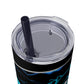 KillerStatic Skinny Tumbler with Straw, 20oz