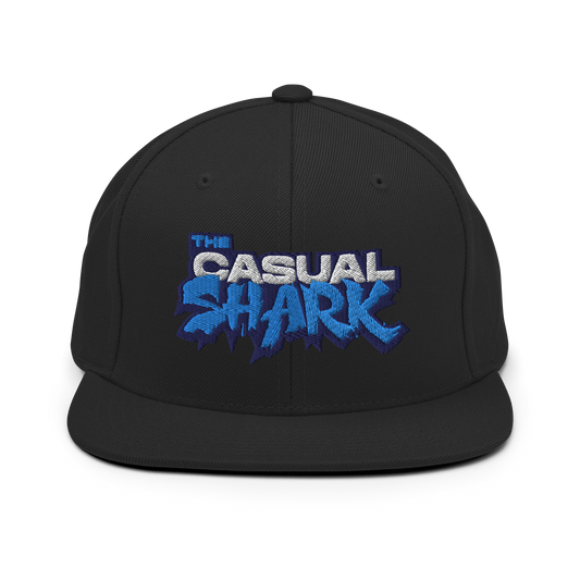 Casual Shark Snapback Hat