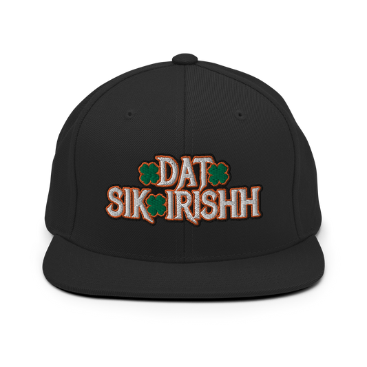 Dat Sik Irishh Snapback Hat