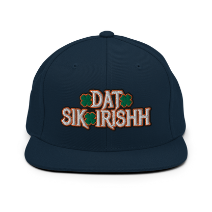 Dat Sik Irishh Snapback Hat