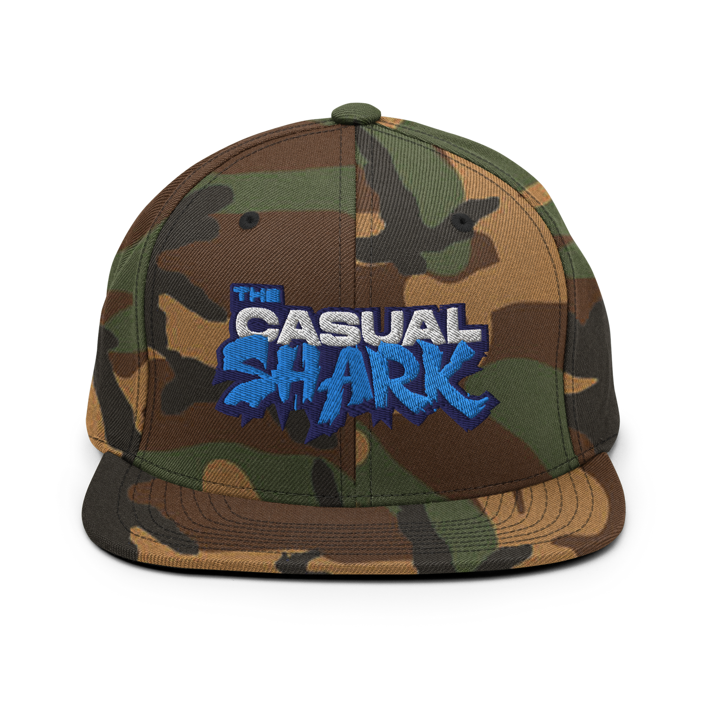 Casual Shark Snapback Hat