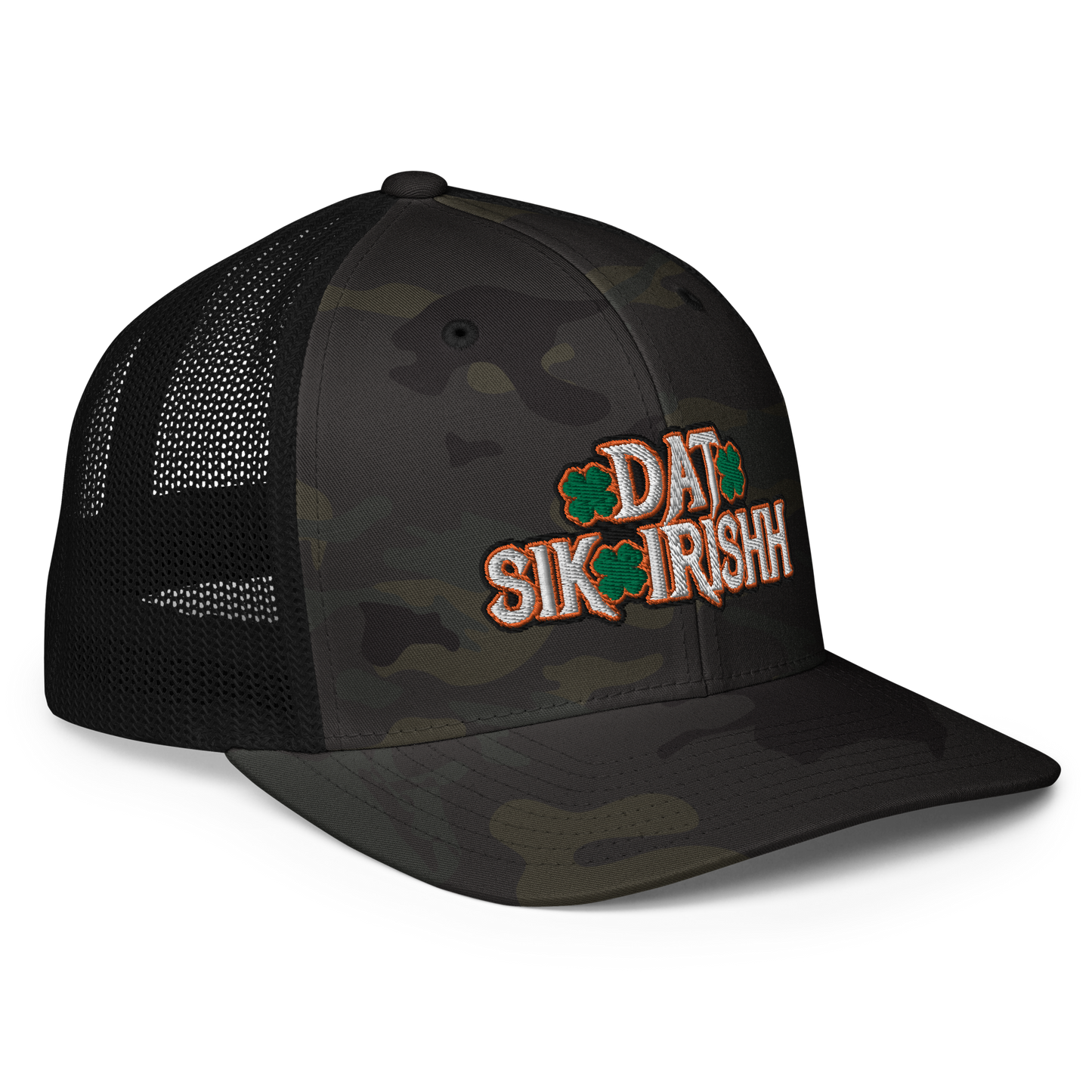 Dat Sik Irishh Flex Fit Trucker Hat