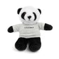 BlackFox Text Stuffed Animals with Tee