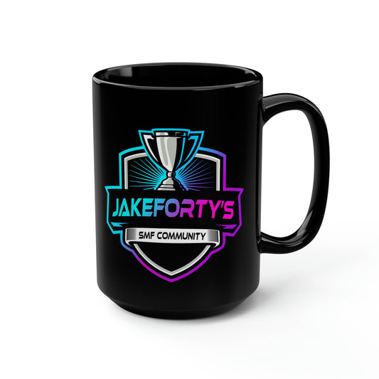 Team SMF Black Mug, 15oz