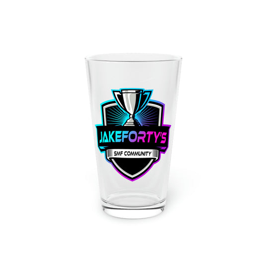 Team SMF Pint Glass, 16oz