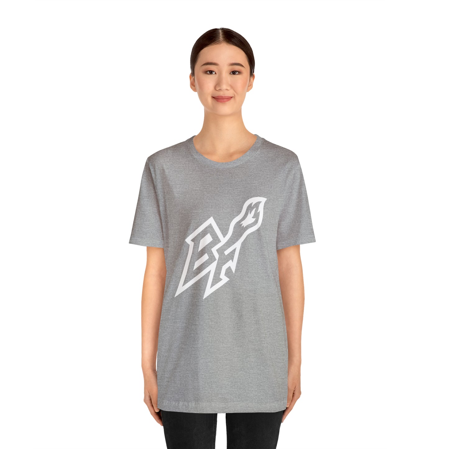 BlackFox Unisex T-shirt W/White Logo