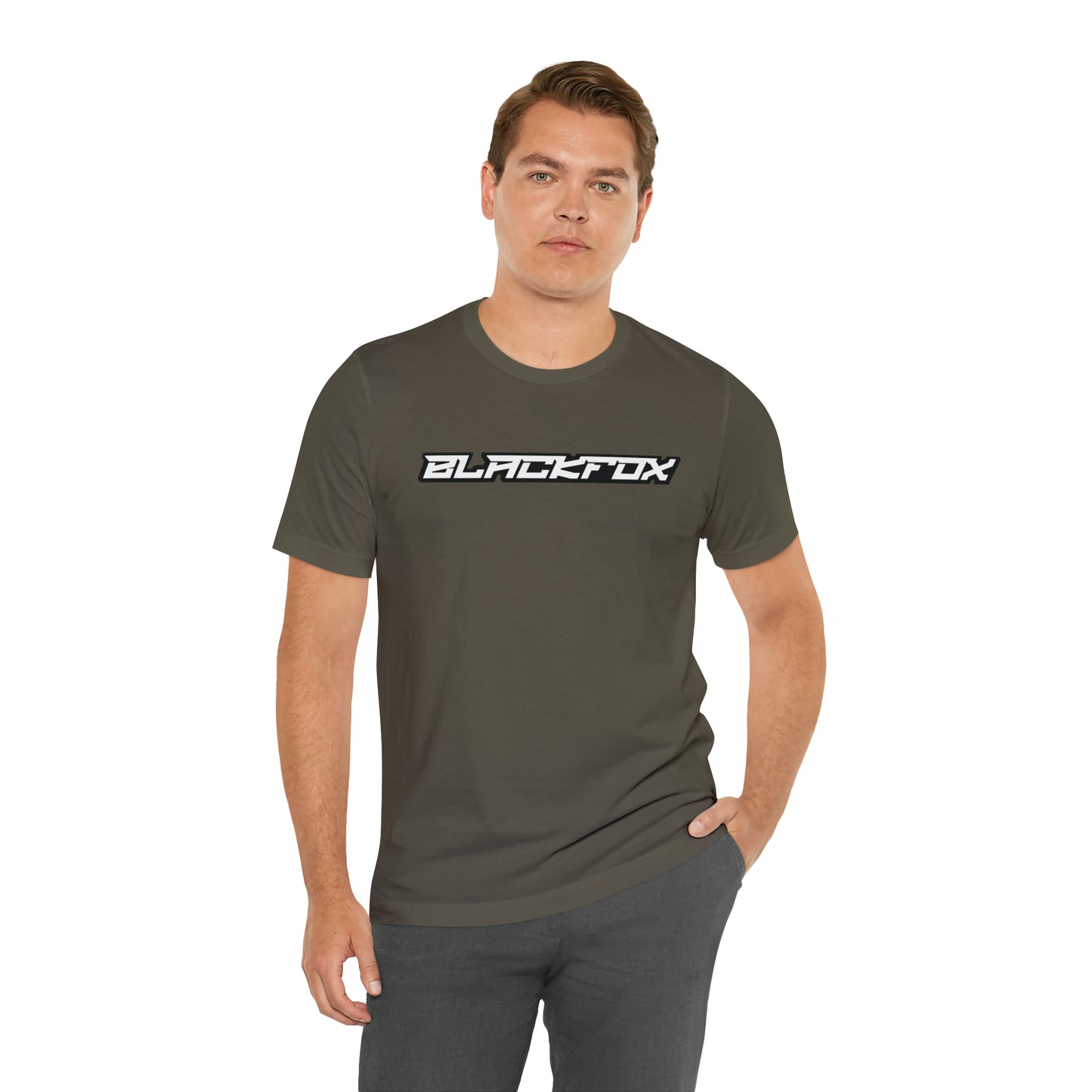 BlackFox Text Unisex T-shirt