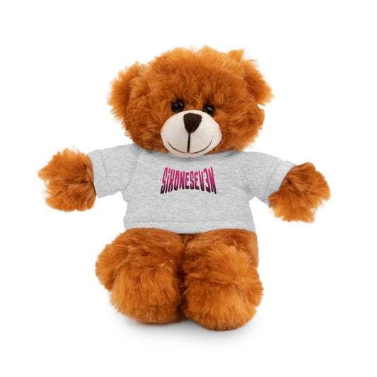 SixOneSev3n Text Stuffed Animals with Tee