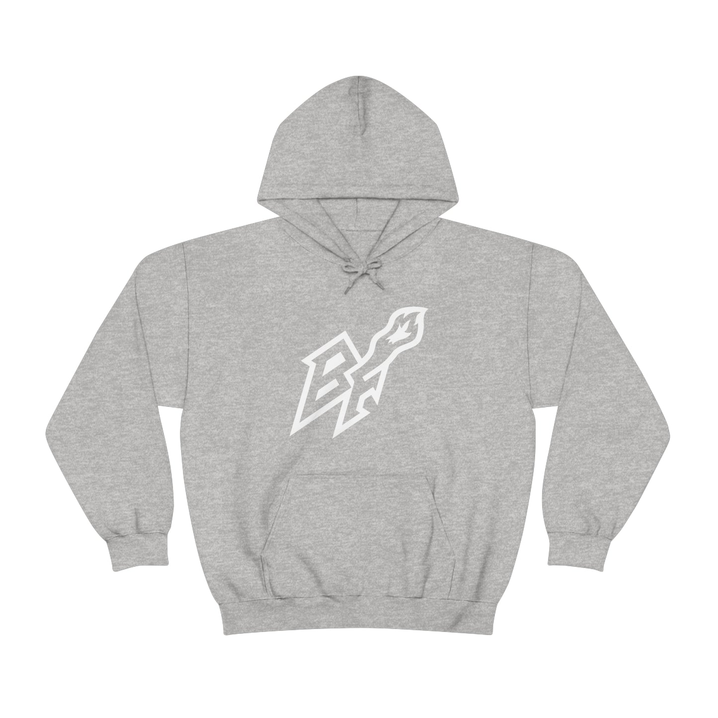 BlackFox Unisex Hoodie W/White Logo