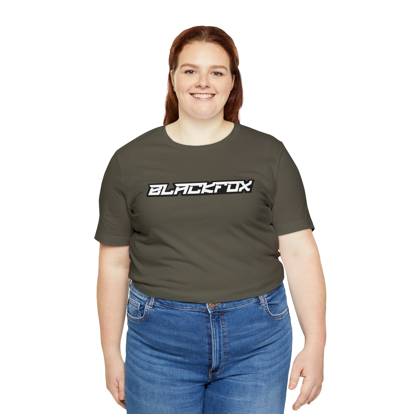 BlackFox Text Unisex T-shirt